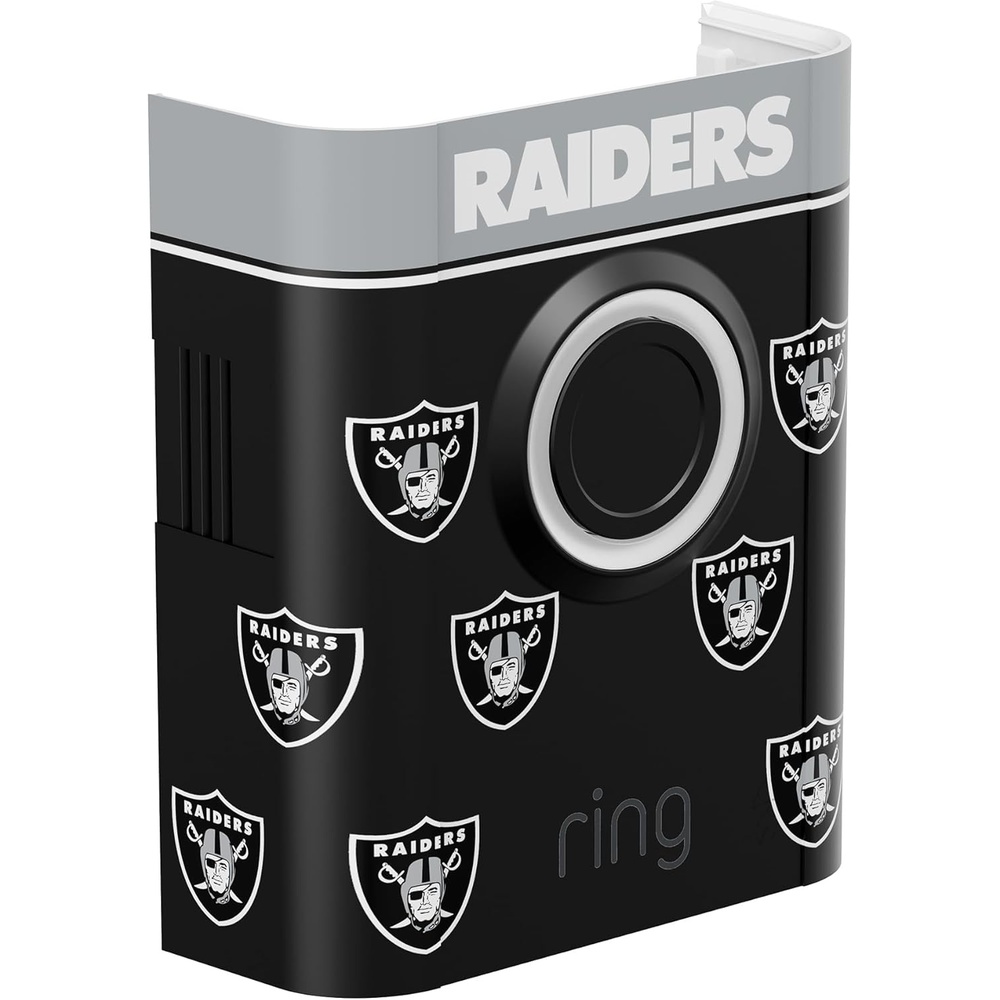 image:imageAllNew Limited Edition Official NFL Faceplate for Ring Doorbells  Video Doorbell 3 Video Doorbell 3 Plus Video Doorbell 4 Battery Doorbell Plus and Battery Doorbell Pro  Los Angeles RamsLas Vegas Raiders