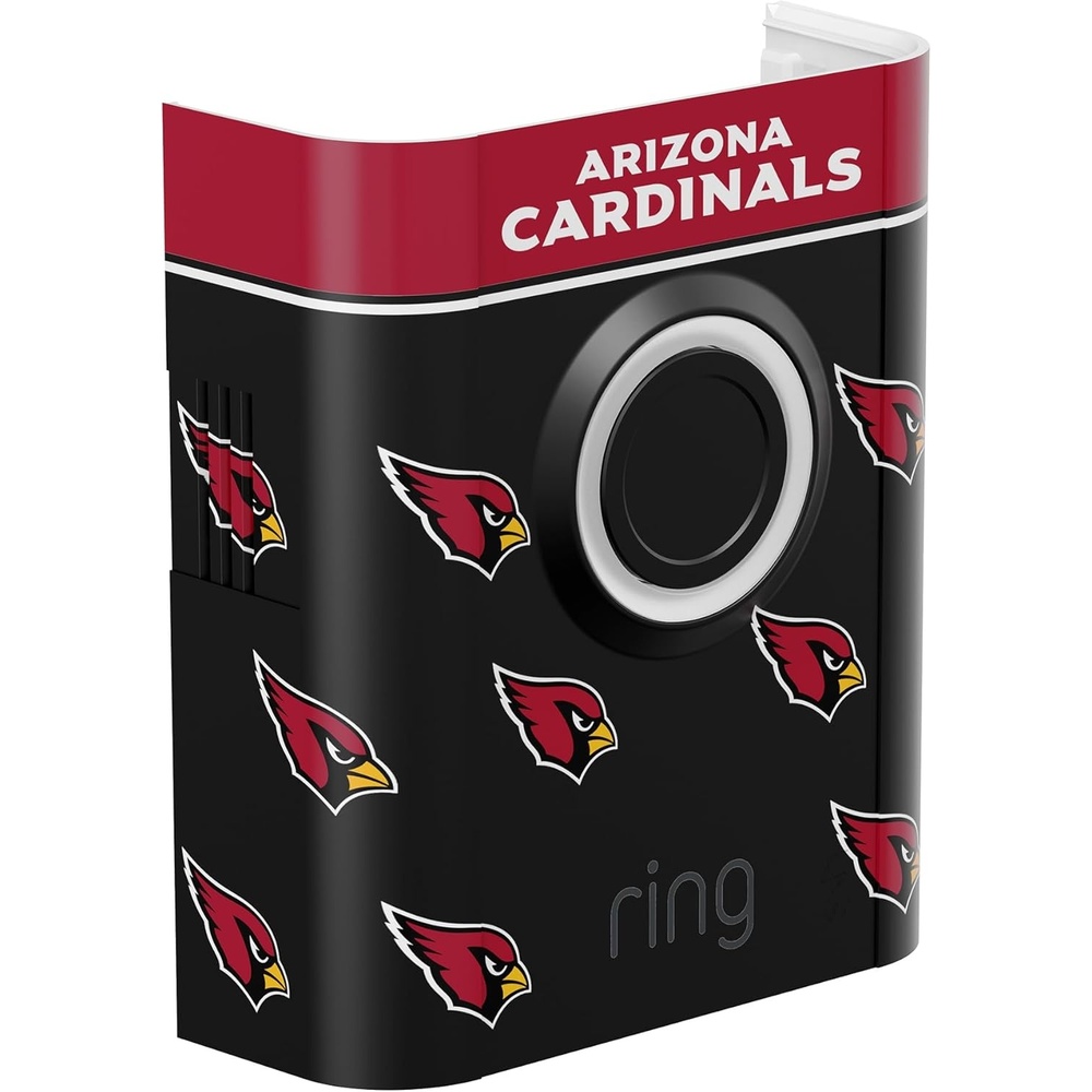 image:imageAllNew Limited Edition Official NFL Faceplate for Ring Doorbells  Video Doorbell 3 Video Doorbell 3 Plus Video Doorbell 4 Battery Doorbell Plus and Battery Doorbell Pro  Los Angeles RamsArizona Cardinals
