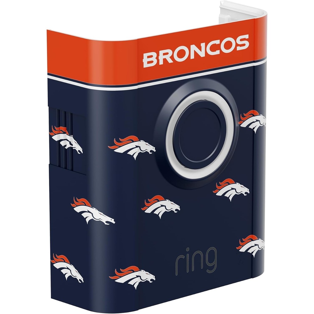 image:imageAllNew Limited Edition Official NFL Faceplate for Ring Doorbells  Video Doorbell 3 Video Doorbell 3 Plus Video Doorbell 4 Battery Doorbell Plus and Battery Doorbell Pro  Los Angeles RamsDenver Broncos