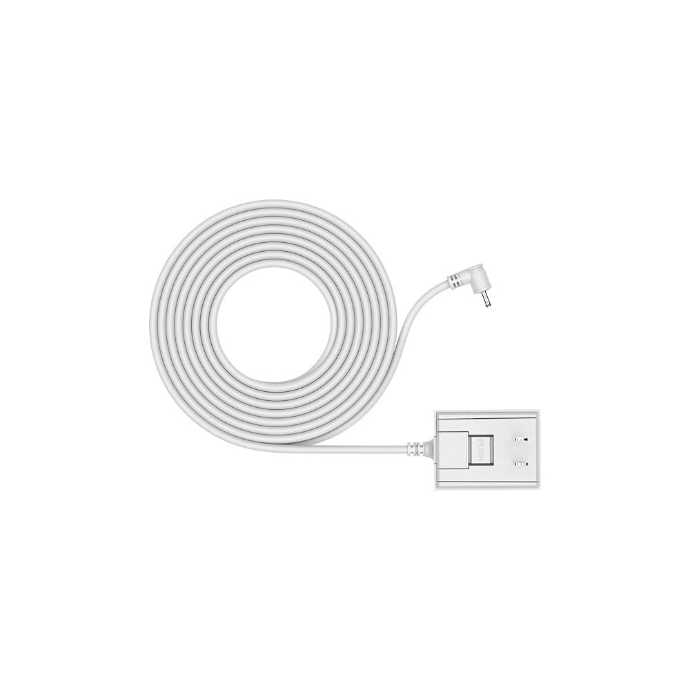 image:imageIndoorOutdoor Barrel Plug Power Adapter for Stick Up Cam PlugIn  BlackWhite