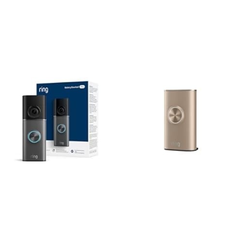image:imageRing Battery Doorbell Pro newest model Retinal 4K with wideangle video up to 10x Enhanced Zoom Night Vision and Quick Release Ultra Battery Pack Deep SilverPolished Sandstone