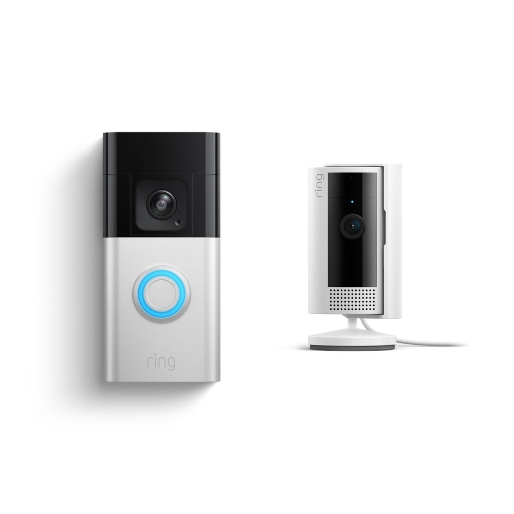 image:imageRing Battery Doorbell Pro with Ring Indoor Cam White