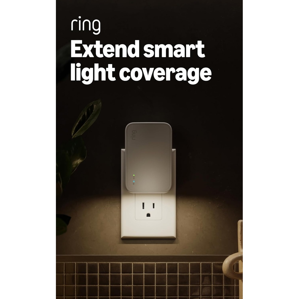 image:imageRing Bridge Newest Model  Wider coverage for Ring smart lights and compatible devices