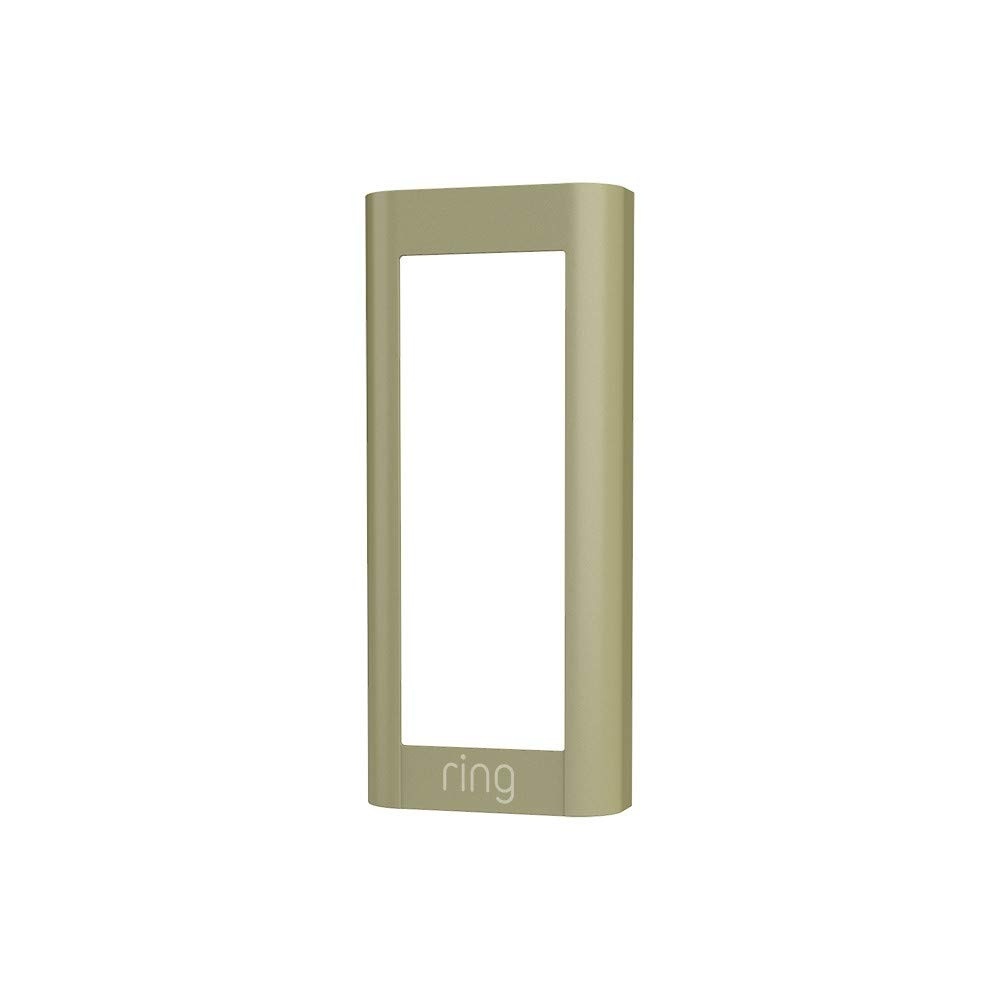 image:imageRing Wired Doorbell Pro Video Doorbell Pro 2 Faceplate  Blue MetalIvy Leaf