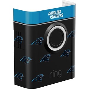 All-New Limited Edition, Official NFL Faceplate for Ring Doorbells – Video Doorbell 3, Video Doorbell 3 Plus, Video Doorbell 4, Battery Doorbell Plus, and Battery Doorbell Pro | Los Angeles Rams(Carolina Panthers)
