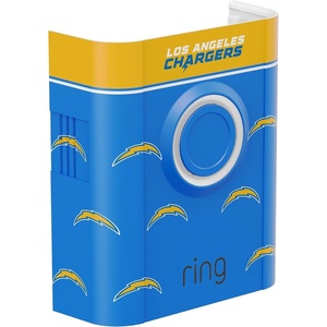 All-New Limited Edition, Official NFL Faceplate for Ring Doorbells – Video Doorbell 3, Video Doorbell 3 Plus, Video Doorbell 4, Battery Doorbell Plus, and Battery Doorbell Pro | Los Angeles Rams(Los Angeles Chargers)