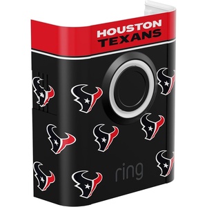 All-New Limited Edition, Official NFL Faceplate for Ring Doorbells – Video Doorbell 3, Video Doorbell 3 Plus, Video Doorbell 4, Battery Doorbell Plus, and Battery Doorbell Pro | Los Angeles Rams(Houston Texans)