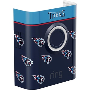 All-New Limited Edition, Official NFL Faceplate for Ring Doorbells – Video Doorbell 3, Video Doorbell 3 Plus, Video Doorbell 4, Battery Doorbell Plus, and Battery Doorbell Pro | Los Angeles Rams(Tennessee Titans)