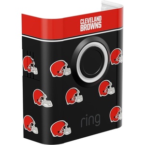 All-New Limited Edition, Official NFL Faceplate for Ring Doorbells – Video Doorbell 3, Video Doorbell 3 Plus, Video Doorbell 4, Battery Doorbell Plus, and Battery Doorbell Pro | Los Angeles Rams(Cleveland Browns)