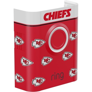 All-New Limited Edition, Official NFL Faceplate for Ring Doorbells – Video Doorbell 3, Video Doorbell 3 Plus, Video Doorbell 4, Battery Doorbell Plus, and Battery Doorbell Pro | Los Angeles Rams(Kansas City Chiefs)