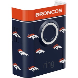 All-New Limited Edition, Official NFL Faceplate for Ring Doorbells – Video Doorbell 3, Video Doorbell 3 Plus, Video Doorbell 4, Battery Doorbell Plus, and Battery Doorbell Pro | Los Angeles Rams(Denver Broncos)