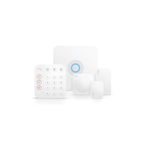 Ring Alarm 5-Piece Kit (newest model), Wireless smart home or business security system, expandable, easy setup, Mobile App Control, 24/7 Professional Monitoring, Alexa Compatible(Ring Alarm)