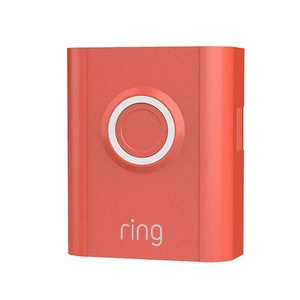 Ring Interchangeable Faceplate for Doorbells – Video Doorbell 3, Video Doorbell 3 Plus, Video Doorbell 4, Battery Doorbell Plus, Battery Doorbell Pro – Galaxy Black(13 Fire Cracker)