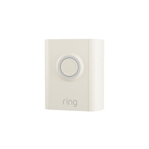 Ring Interchangeable Faceplate for Doorbells – Video Doorbell 3, Video Doorbell 3 Plus, Video Doorbell 4, Battery Doorbell Plus, Battery Doorbell Pro – Gold Metal(06 Pearl White)