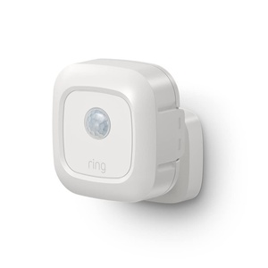 Ring Motion Sensor — Battery-powered outdoor sensor for Ring smart lights, works with Amazon Sidewalk, Black(White)
