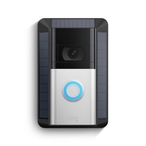 Ring Solar Charger for Battery Doorbells – compatible with Video Doorbell 3, Video Doorbell 3 Plus, Video Doorbell 4, Battery Doorbell Plus, Battery Doorbell Pro(for Ring Video Doorbell 3  3+  4  Battery Doorbell Plus/Pro (1st Gen))