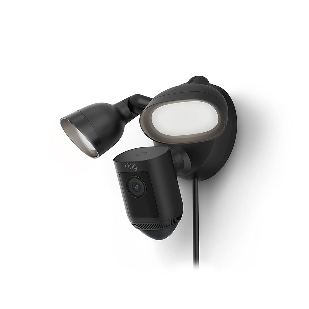 image:imageLikeNew Ring Floodlight Cam Pro  Plugin power Black