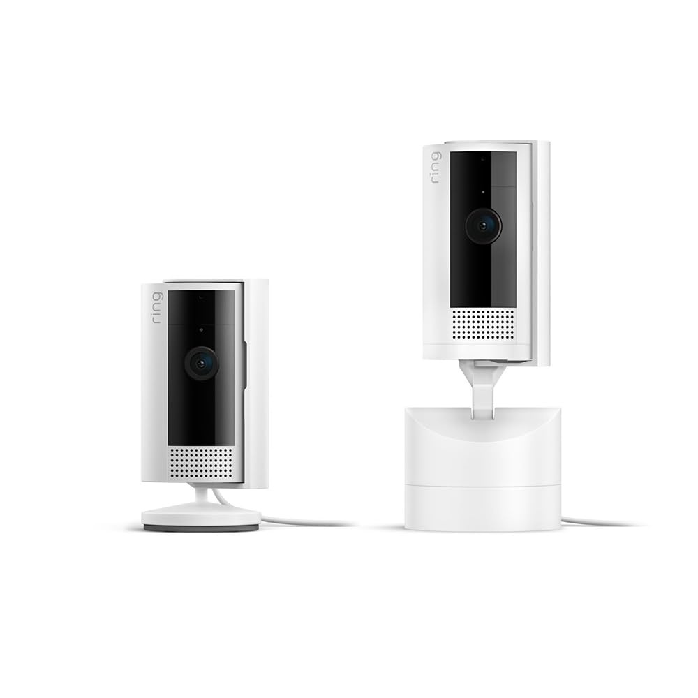 image:imageRing PanTilt Indoor Cam White with Ring Indoor Cam 2nd Gen WhiteWhite