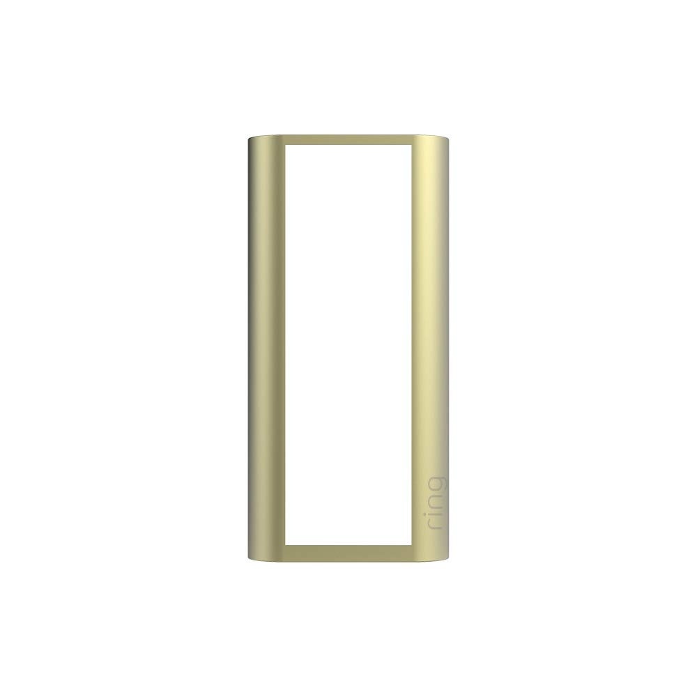 image:imageRing Peephole Cam Faceplate  Blue MetalBrushed Gold