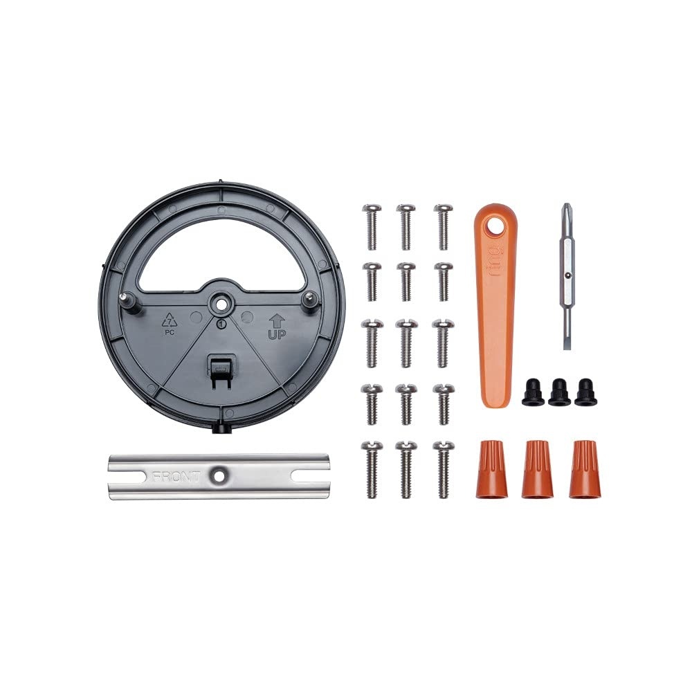 image:imageRing Spare Parts Kit for Floodlight Cam Wired Pro BlackBlack