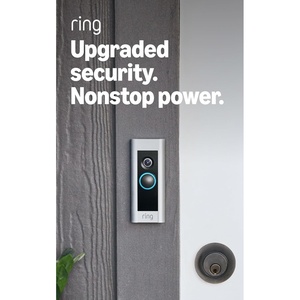 Like-New Ring Wired Doorbell Plus – Upgraded, with added security features and a sleek design (existing doorbell wiring required)