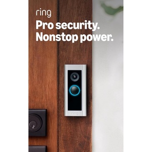 Like-New Ring Wired Doorbell Pro (2021 model) – Best-in-class with cutting-edge features (existing doorbell wiring required)