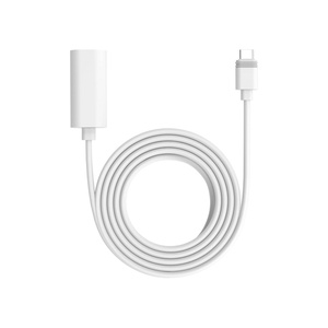 Ring 10 ft USB-C Extension Cable for USB-C Solar Panels and Cameras – White I Compatible with Solar Panel, Small Solar Panel, Stick Up Cam Pro, Spotlight Cam Plus, Spotlight Cam Pro.(White)